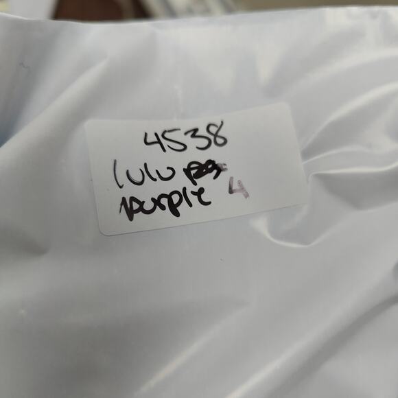 Lululemon Like Nothing 7/8 Tight Womens 4 Darkest Magenta Nulux Running Gym - Picture 6 of 6